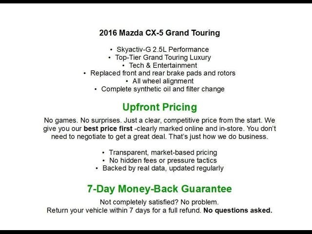 2016 Mazda Mazda CX-5 AWD 4dr Auto Grand Touring