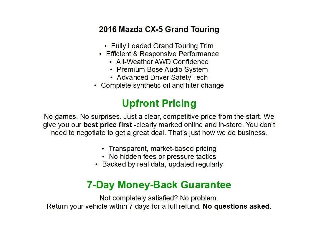 2016 Mazda Mazda CX-5 AWD 4dr Auto Grand Touring