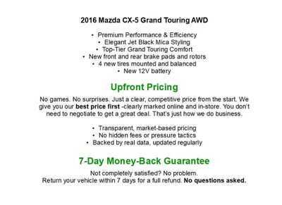 2016 Mazda Mazda CX-5 AWD 4dr Auto Grand Touring