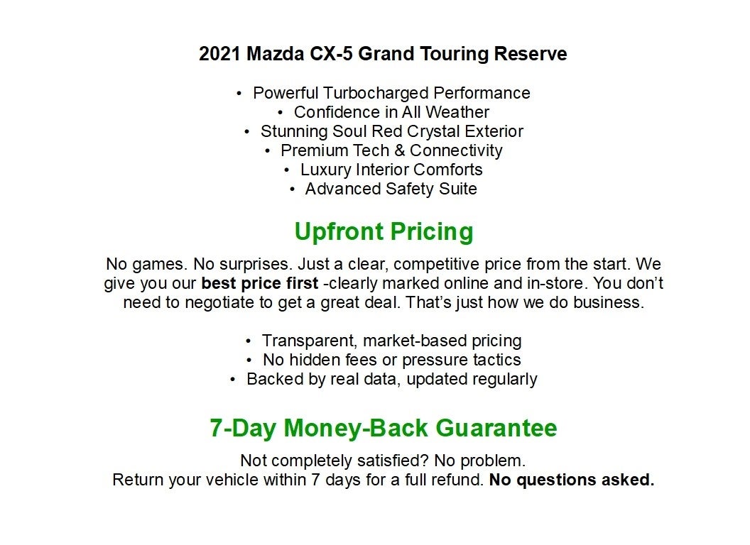 2021 Mazda Mazda CX-5 Grand Touring Reserve AWD