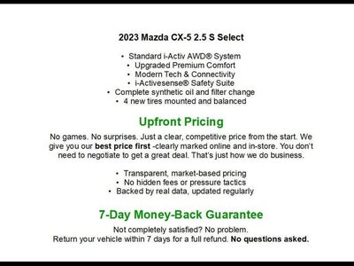 2023 Mazda Mazda CX-5 2.5 S Select Package AWD