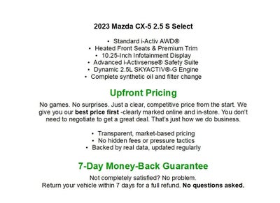 2023 Mazda Mazda CX-5 2.5 S Select Package AWD