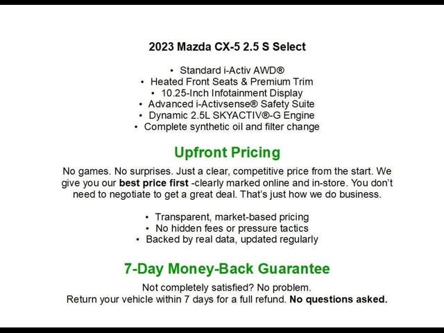 2023 Mazda Mazda CX-5 2.5 S Select Package AWD