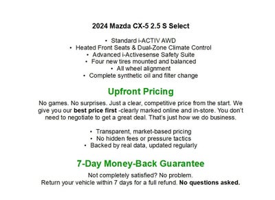 2024 Mazda Mazda CX-5 2.5 S Select Package AWD
