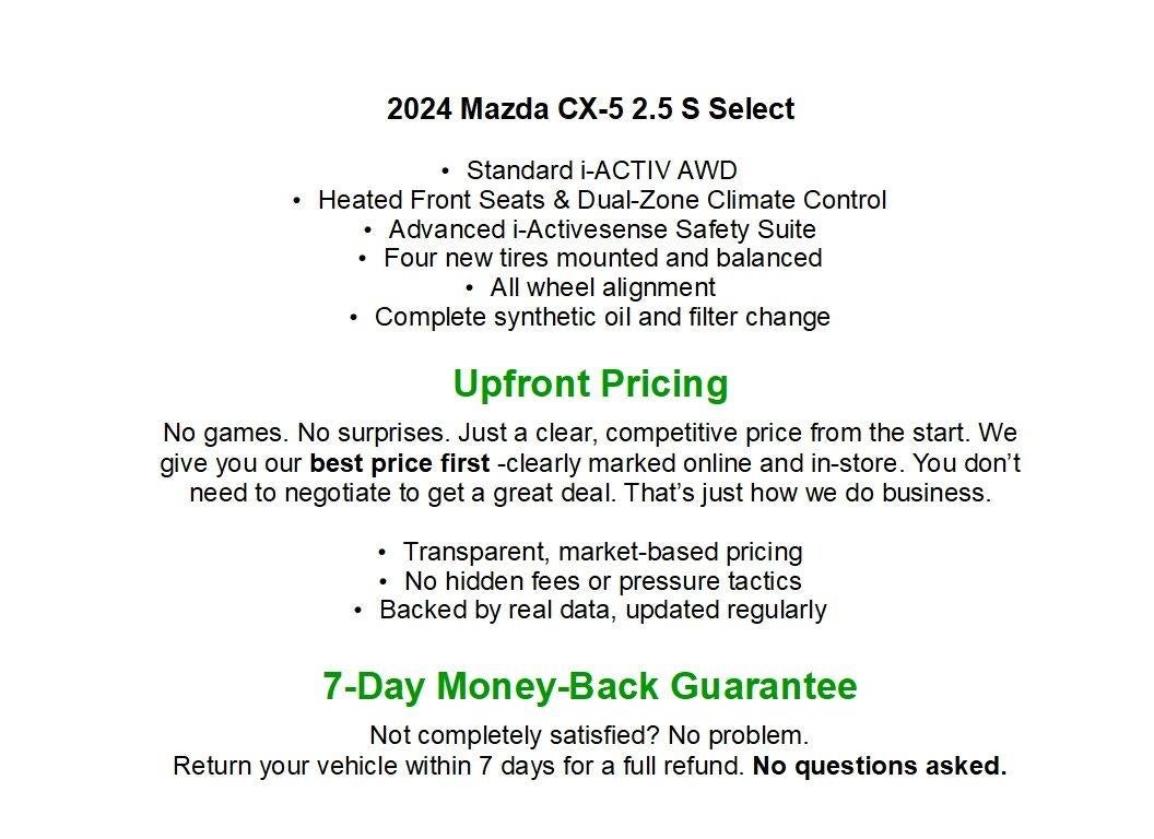 2024 Mazda Mazda CX-5 2.5 S Select Package AWD