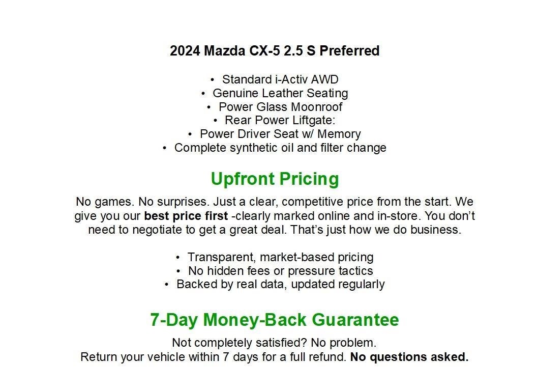 2024 Mazda Mazda CX-5 2.5 S Preferred Package AWD
