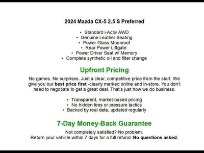 2024 Mazda Mazda CX-5 2.5 S Preferred Package AWD