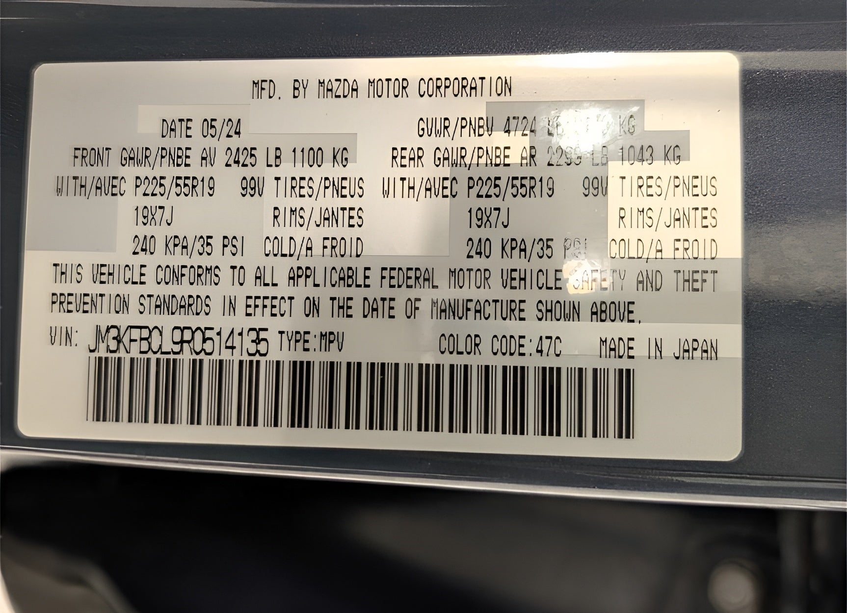 2024 Mazda Mazda CX-5 2.5 S Carbon Edition AWD