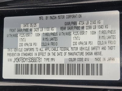 2025 Mazda Mazda CX-5 SPORT UTILITY