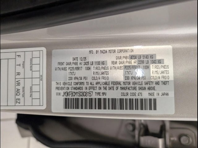 2025 Mazda Mazda CX-5 2.5 S Preferred Package AWD