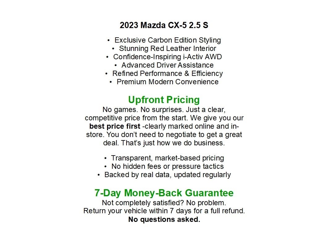 2023 Mazda Mazda CX-5 SPORT UTILITY