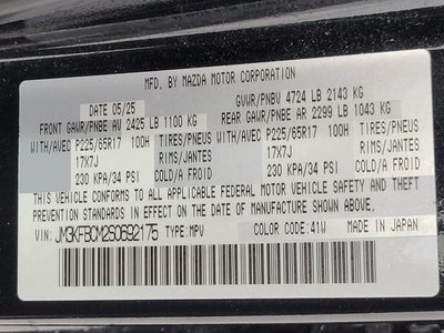 2025 Mazda Mazda CX-5 SPORT UTILITY