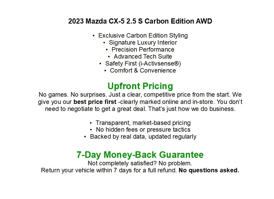 2023 Mazda Mazda CX-5 SPORT UTILITY