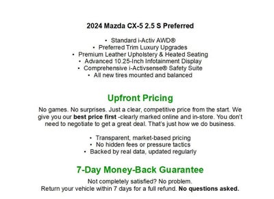 2024 Mazda Mazda CX-5 2.5 S Preferred Package AWD