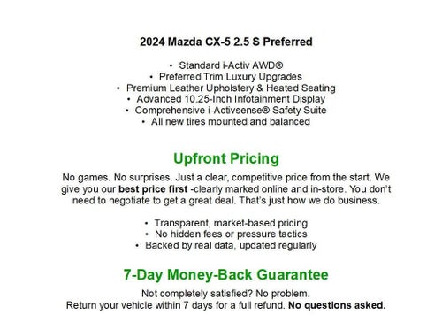 2024 Mazda Mazda CX-5 2.5 S Preferred Package AWD