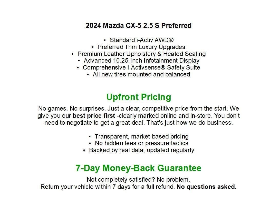 2024 Mazda Mazda CX-5 2.5 S Preferred Package AWD