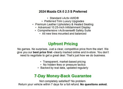 2024 Mazda Mazda CX-5 2.5 S Preferred Package AWD