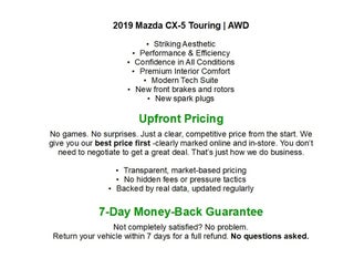 2019 Mazda Mazda CX-5 Touring AWD