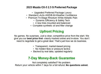 2023 Mazda Mazda CX-5 SPORT UTILITY