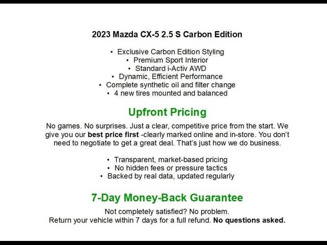 2023 Mazda Mazda CX-5 2.5 S Carbon Edition AWD