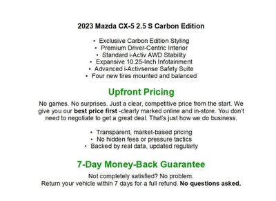 2023 Mazda Mazda CX-5 2.5 S Carbon Edition AWD