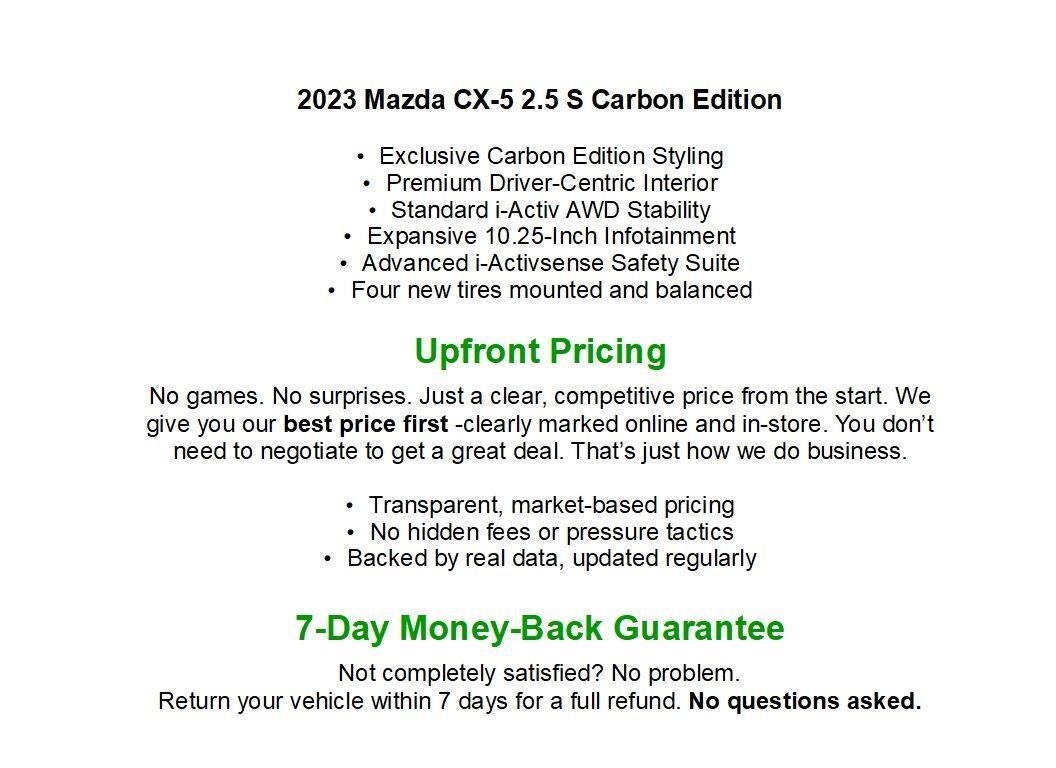 2023 Mazda Mazda CX-5 2.5 S Carbon Edition AWD