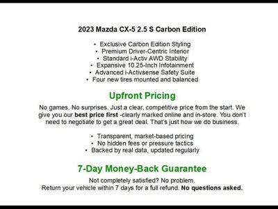 2023 Mazda Mazda CX-5 2.5 S Carbon Edition AWD