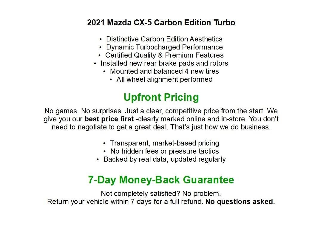 2021 Mazda Mazda CX-5 Carbon Edition Turbo AWD