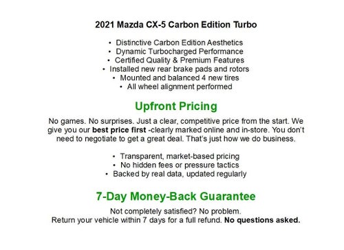 2021 Mazda Mazda CX-5 Carbon Edition Turbo AWD