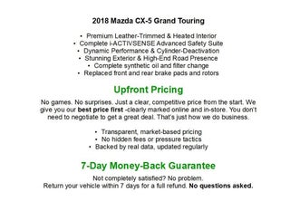 2018 Mazda Mazda CX-5 Grand Touring AWD