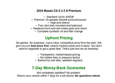 2024 Mazda Mazda CX-5 2.5 S Premium Package AWD