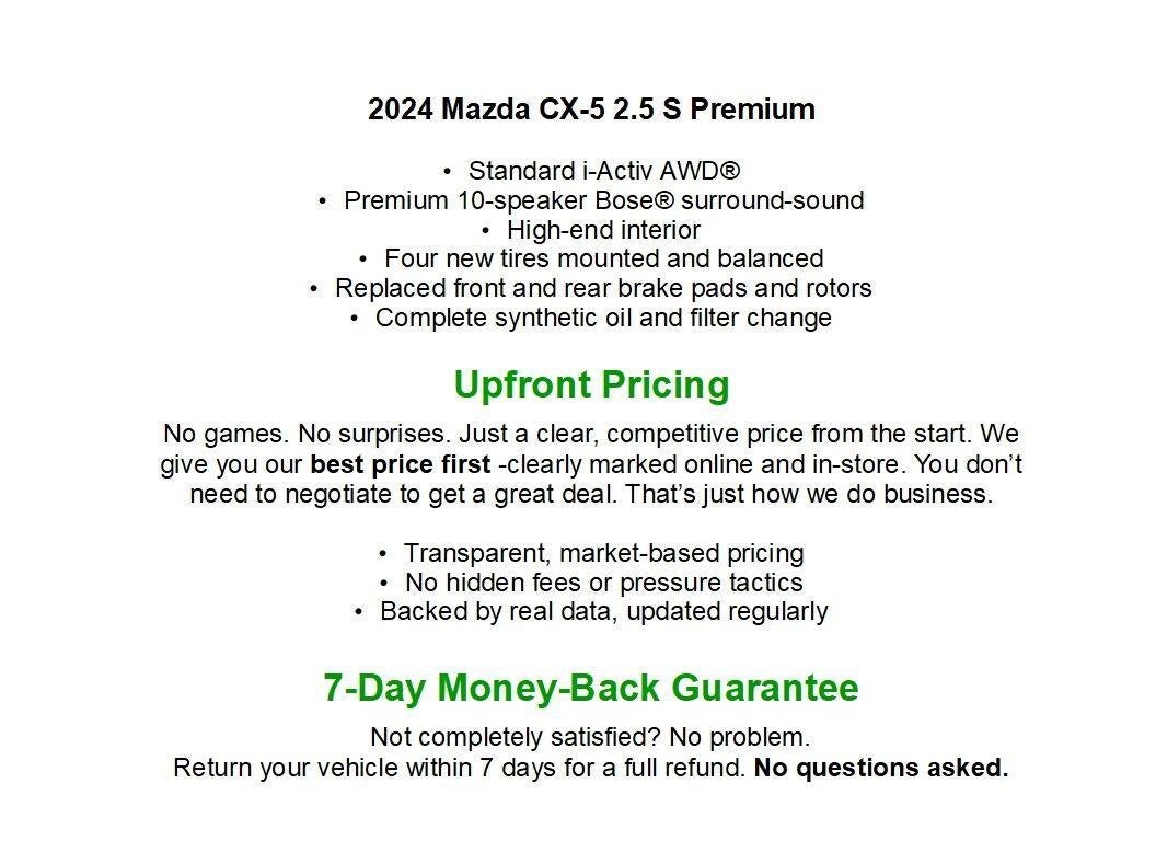 2024 Mazda Mazda CX-5 2.5 S Premium Package AWD