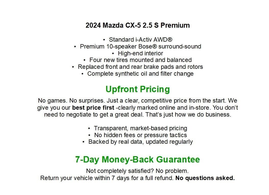 2024 Mazda Mazda CX-5 2.5 S Premium Package AWD