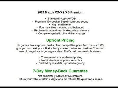 2024 Mazda Mazda CX-5 2.5 S Premium Package AWD