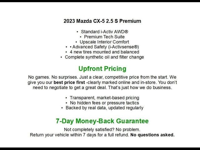2023 Mazda Mazda CX-5 2.5 S Premium Package AWD