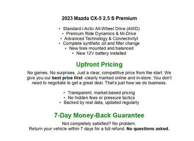 2023 Mazda Mazda CX-5 2.5 S Premium Package AWD