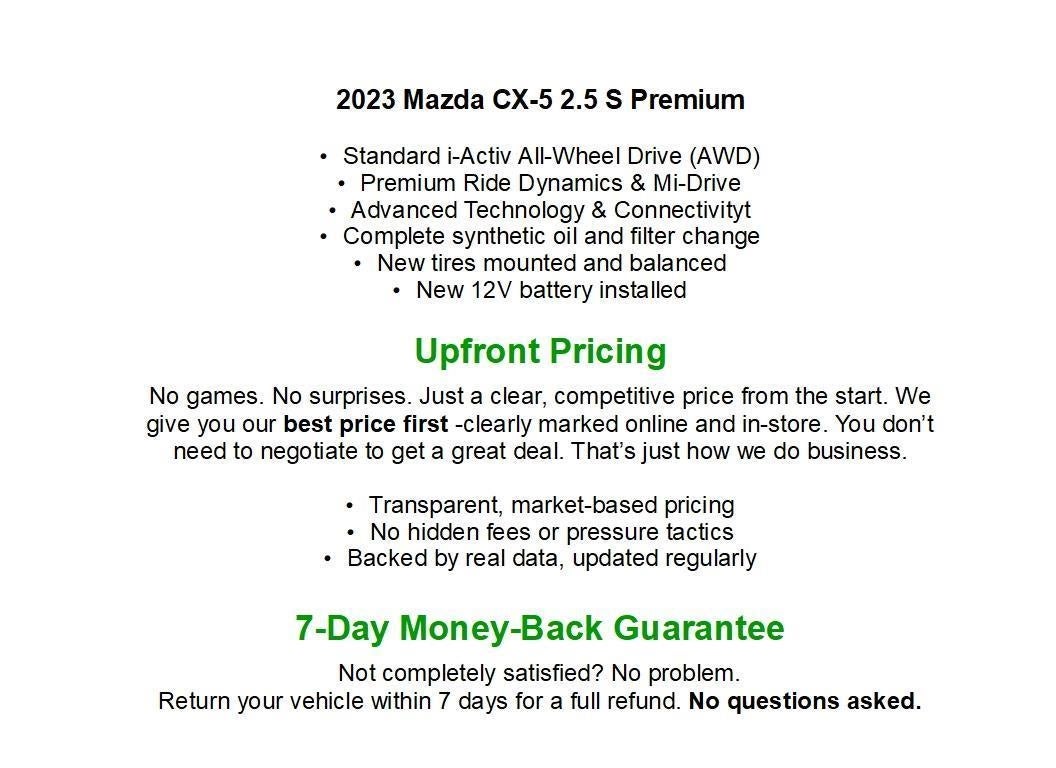 2023 Mazda Mazda CX-5 2.5 S Premium Package AWD