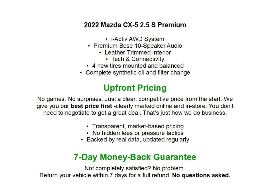 2022 Mazda Mazda CX-5 2.5 S Premium Package AWD