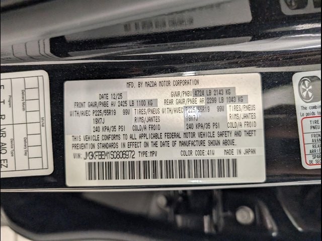 2025 Mazda Mazda CX-5 2.5 S Premium Plus Package AWD