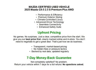 2025 Mazda Mazda CX-5 2.5 S Premium Plus Package AWD