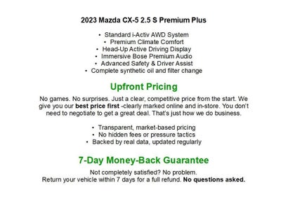 2023 Mazda Mazda CX-5 2.5 S Premium Plus Package AWD