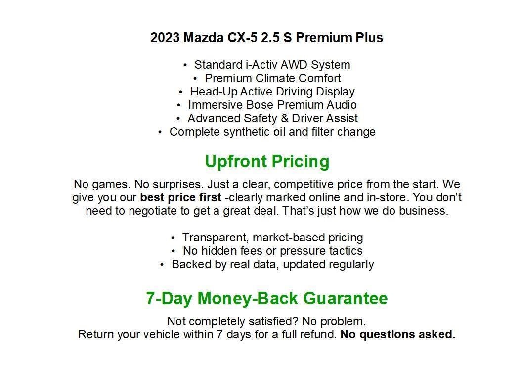 2023 Mazda Mazda CX-5 2.5 S Premium Plus Package AWD