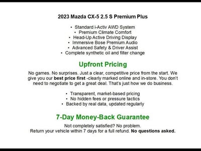 2023 Mazda Mazda CX-5 2.5 S Premium Plus Package AWD