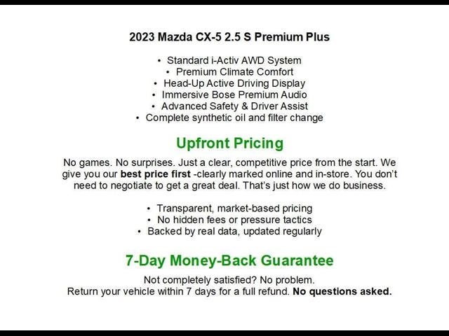 2023 Mazda Mazda CX-5 2.5 S Premium Plus Package AWD