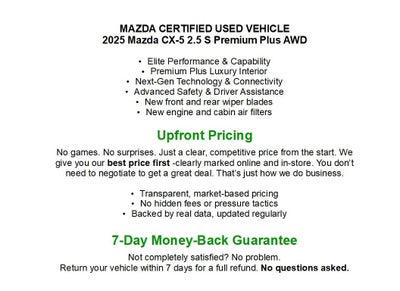2025 Mazda Mazda CX-5 2.5 S Premium Plus Package AWD