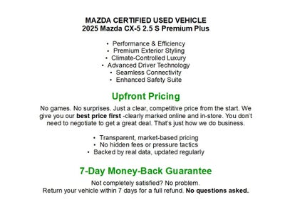 2025 Mazda Mazda CX-5 2.5 S Premium Plus Package AWD