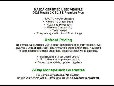 2025 Mazda Mazda CX-5 2.5 S Premium Plus Package AWD
