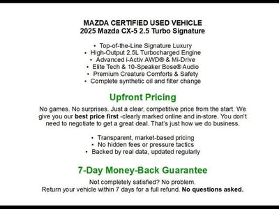 2025 Mazda Mazda CX-5 2.5 Turbo Signature AWD