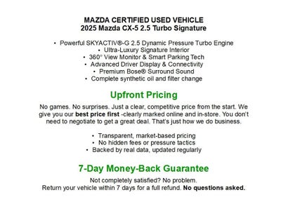 2025 Mazda Mazda CX-5 2.5 Turbo Signature AWD