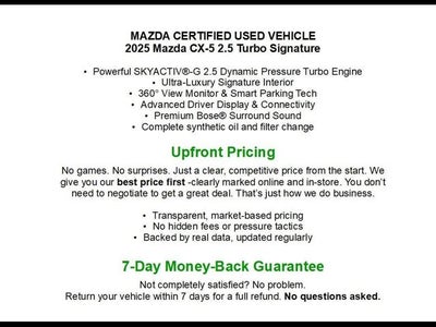 2025 Mazda Mazda CX-5 2.5 Turbo Signature AWD